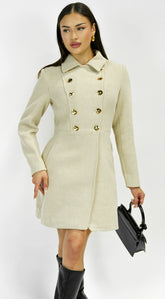 Miro Peacoat - Cream
